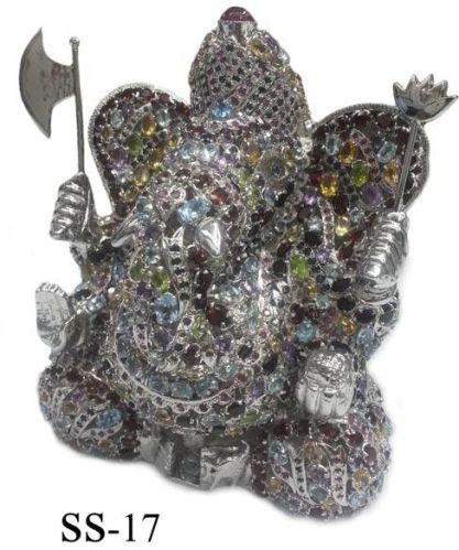 Silver Ganesh Statue