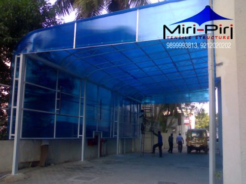 Entrance Polycarbonate Structures