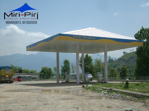 Prefabricated Petrol Pump Canopies