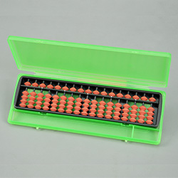 Plastic Box For 17 Rods Student Abacus