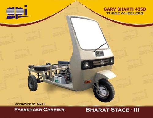 Diesel Three Wheeler (Garv Shakti 435-D)