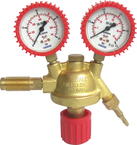 Acetylene Regulator, Brand Name : OBENZ