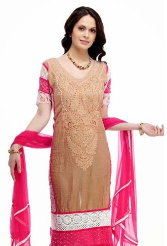 Ladies salwar suits, Material : Cotton, Linen, Silk