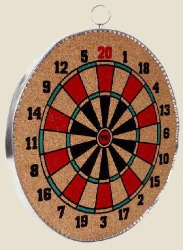 Wooden Dart Board