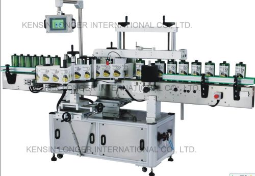 Automatic Flat Bottle Labeling Machine, Brand Name : LONGER