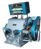 Platen Die Cutting Machine With Hot Foil Attachment