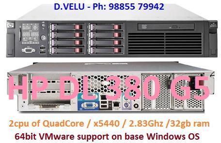 Used HP Proliant Dl 160g5 1u Server