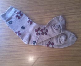 Printed Ladies Toe Socks, Size : 2-8