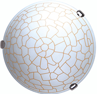 Modern Simple Glass Ceiling Light, Packaging Type : white