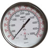 Bourdon Pressure Gauge, Dial Size : 50 Mm, 63 Mm, 100 Mm, 150 Mm, 200 Mm, 250 Mm Only