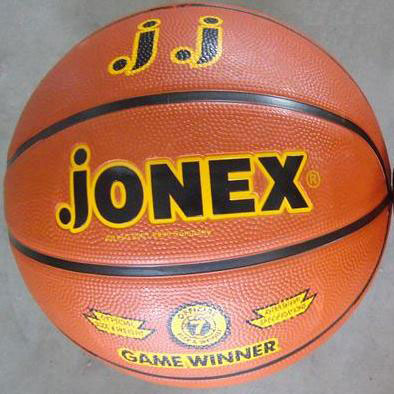 JJ Jonex Best Quality Rubber Basketballs, Feature : Long Lasting Durability