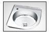 Stainless Steel Corner Wash Basin