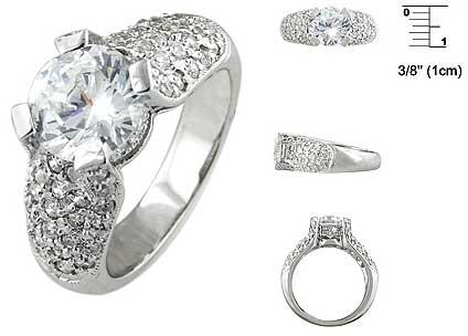 Sterling Silver Wedding Rings - BMJ34