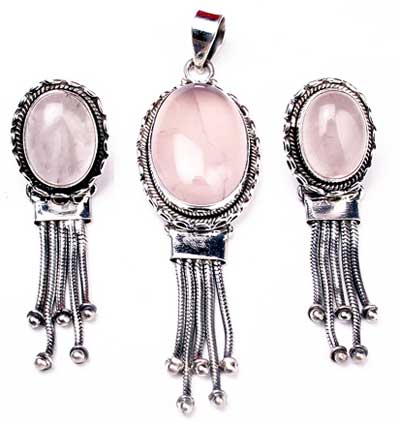 Sterling Silver Pendant Set BMJ84