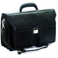 Euro International Leather Briefcase