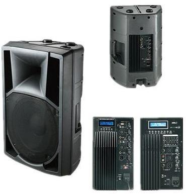 Active Plastic Box Speakers