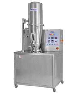 TABLE TOP FLUID BED DRYER