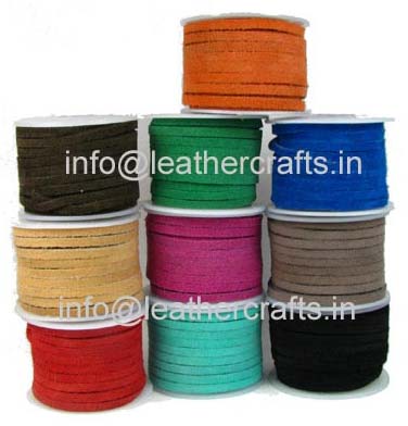 Plain Suede Leather Cords, Feature : Easily Washable, High Grip, Impeccable Finish