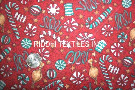 Christmas Print Fabric