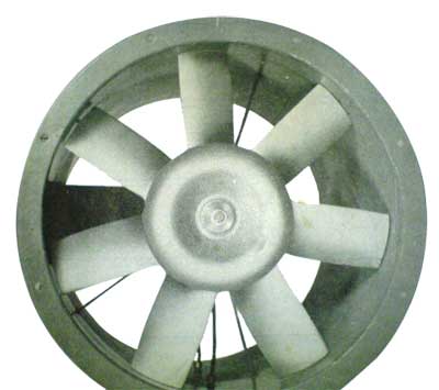 380V 3-6kw 60Hz Electric Axial Flow Fan, For Air Cooling, Certification : CE Certified