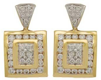 Diamond Earrings : JE-ER-0316