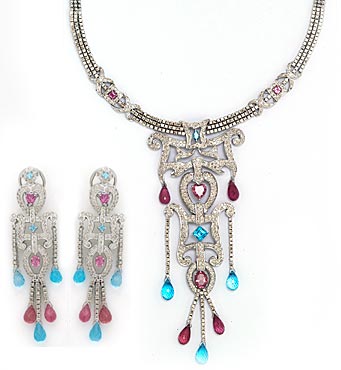 Diamond Necklace : JE-NS-671