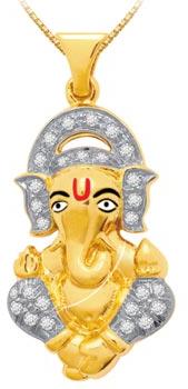 Diamond Pendant : JE-P-019