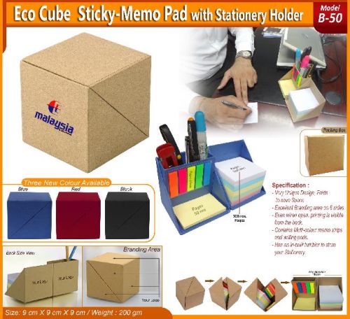 Eco Friendly Sticky Memo Pad