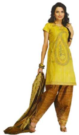 Printed Salwar Suits - Psk-6215