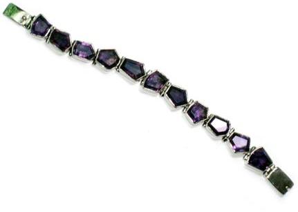 GB-03 Silver Gemstone Bracelets