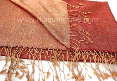 Silk Cashmere Stole- DS FT 10 Ea