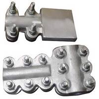 Grey Polished Aluminum PG Clamps, For Connecting Conductors, Feature : Fine Finishing, High Quality