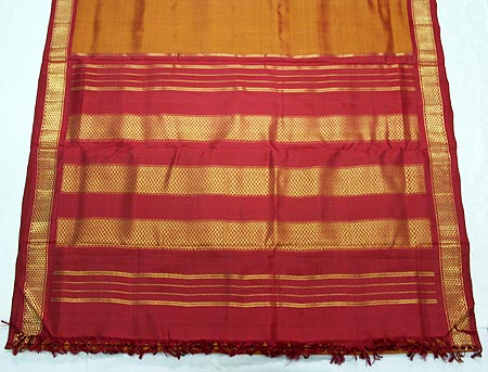 Chanderi SKP-N & H-A001 Nine Yard Saree for Party Wear