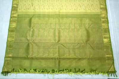 SKP-SB-A003 Silk Brocade Saree