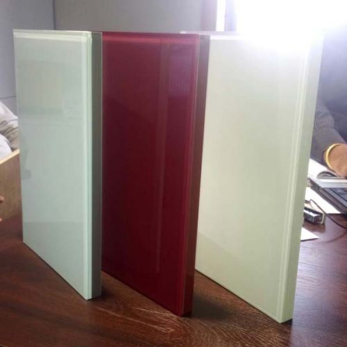 Nirvana Polish Plain Back Painted Glass Shutter, Packaging Type : Wooden Box