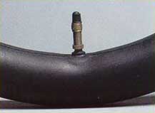 Butyl Rubber Bicycle Tubes, Color : Black