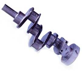 Silver Coated Stainless Steel Zig Zag Crankshaft, For Automobile Industry