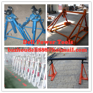 Cable Drum Lifter Stands, Brand Name : deli