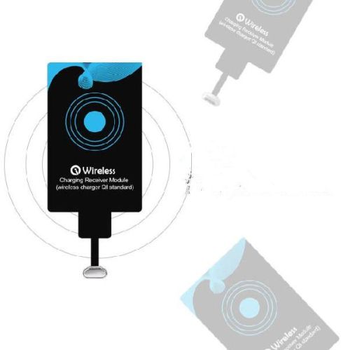 YB003 Universal Wireless Charger Receiver, Packaging Type : black