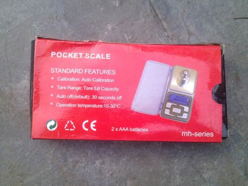 Bright LED Display Pocket Weight Measurement Scale 100 Gm