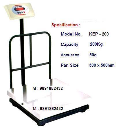 Bright LED Display Weight Measurement Scale 200kg