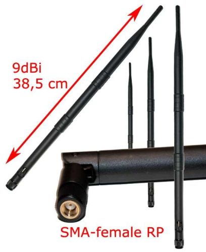 2.4g Wifi Antenna High Gain 9dbi Rubber Duck Antenna