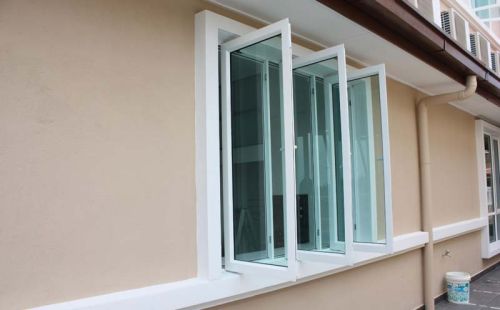 Aluminium Frame Glass Windows