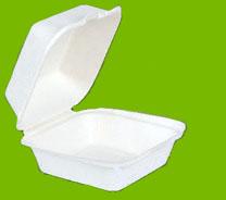 Sugarcane Bagasse Clamshell, Brand Name : Linkgreen