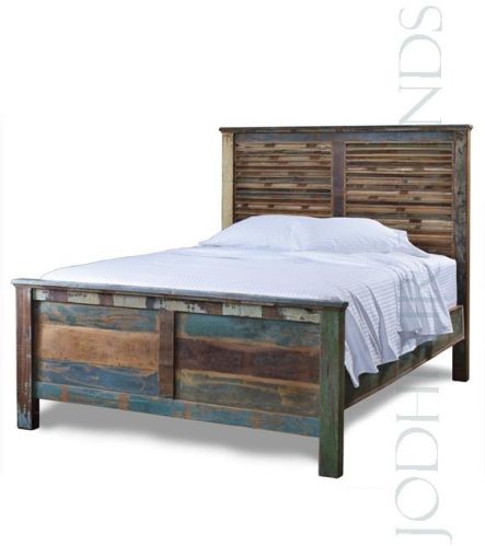 Jodhpur Trends Handcrafted Reclaimed Bed