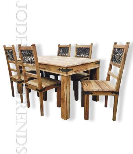 Iron Jali Jodhpur Dining Set