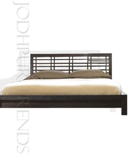 Stylish Wooden Platform Bed