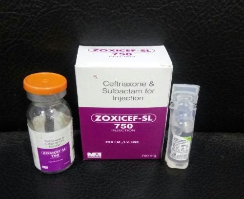 Ceftriaxone Tazobactum Injection, Form : Liquid