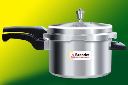 Beandes Aluminium Pressure Cooker, Size : 5 Ltr