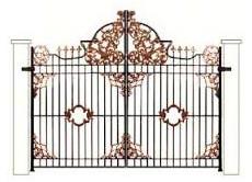 Polished Metal Grill Gate, Style : Antique